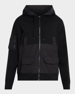 【MONCLER】REVERSIBLE FLEECE ZIP-UP HOODIE フーディ Moncler Reversible Fleece Zip-Up Hoodie in Natural for Men