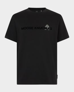 ★MOOSE KNUCKLES★ヘンリー Tシャツ Moose Knuckles Men's Henri T-Shirt | Neiman Marcus