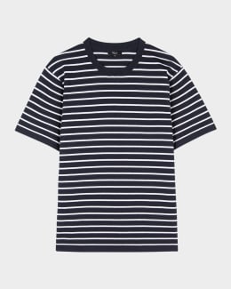 ☆ ☆ modern striped t-shirt FRAME Men's Relaxed Stripe T-Shirt | Neiman Marcus