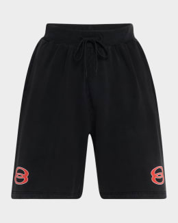ショートパンツ Moschino Sweatshirt Shorts Moschino Men's Sweat Shorts with Side Taping | Neiman Marcus