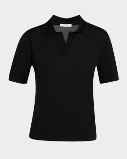 Tシャツ・カットソー Khaite 'Morgane' Top Morgane Top in Midnight – KHAITE