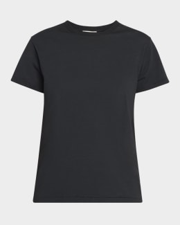 Tシャツ・カットソー ALAIA PEPLUM T-SHIRT Peplum cotton jersey T-shirt in black - Alaia | Mytheresa
