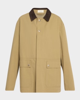 THE ROW Elke Brushed Cashmere Single-Breasted Jacket
