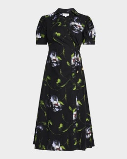 【Kate Spade】Springtime Blooms Dress ワンピース◆国内発送◆ Springtime Blooms Smocked Dress | Kate Spade New York