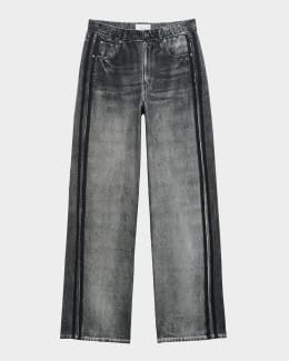 【HI FI FNK】Wonder Black Wide Denim HI FI FNK】Wonder Black Wide Denim