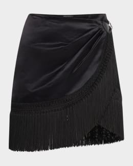 TOM FORD Fine Cashmere-Cotton Rib Pencil Skirt | Neiman Marcus