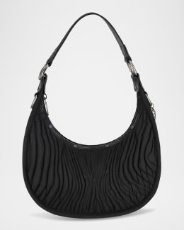 STAUD 1065CRM 関税送料込 STAUD Mel Leather Shoulder Bag | Neiman Marcus