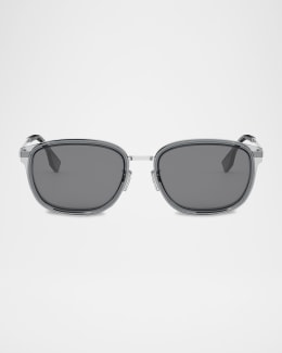 【送料&関税込】Off-White Laurel Sunglasses - Unisex Off-White Men's Laurel Acetate Rectangle Sunglasses | Neiman