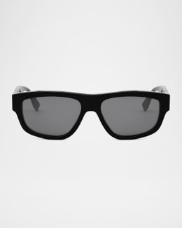 Fendi Men's FF Squared Rectangle Sunglasses | Neiman Marcus