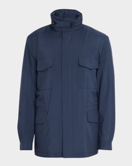 美品 loro piana traveller jacket windmate Windmate® Traveller Field Jacket Windmate® - Storm System® Blue