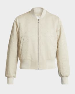Dries Van Noten Vadon Cotton Bomber Jacket | Neiman Marcus