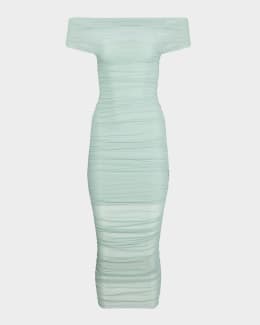 rosario mini dress Rosario Dress Mini Dress with Balloon Sleeves & Chain
