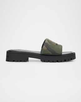 Marc Jacobs The Slide Sandals | Neiman Marcus
