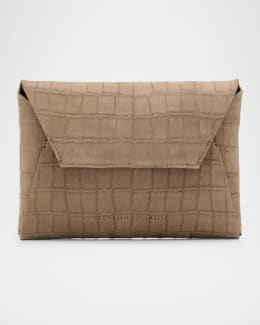 クラッチバッグ BRUNELLO CUCINELLI CLUTCH IN GARNET LEATHER Brunello Cucinelli Clutch in Garnet Leather | TheDoubleF