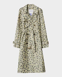 Marni Printed Straight Duster Coat | Neiman Marcus