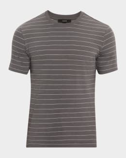 Theory Men's Precise Luxe Cotton Short-Sleeve Tee | Neiman
