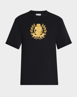 Versace Men's Golden Logo T-Shirt | Neiman Marcus