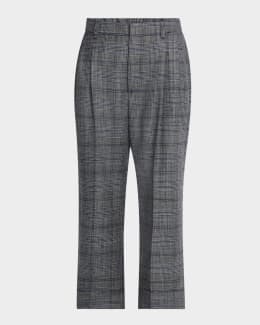 VIP【送料関税込】BRUNELLO CUCINELLI COTTON SILK TROUSERS Brunello Cucinelli Cotton-Silk Spa Wide-Leg Travel Pants