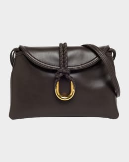 Ferragamo Double Gancio Shoulder Bag | Neiman Marcus