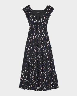 【Kate Spade】Springtime Blooms Dress ワンピース◆国内発送◆ kate spade new york springtime blooms floral-print midi