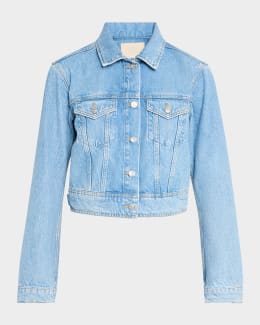 Citizens of Humanity Quira Puff Denim Jacket | Neiman Marcus