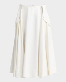 ワンピース JACQUEMUS Women Mid Skirts 24E241DR0941520100 White Jacquemus The Sablier Skirt | White | FARFETCH