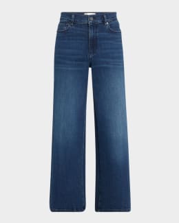 MOTHER The Hustler Roller Sneak Jeans | Neiman Marcus