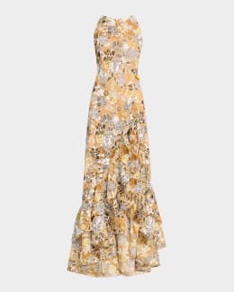 Bronx and Banco Sabrina Lace Midi Dress with Bow Details | Neiman Marcus