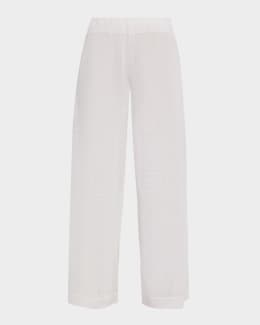 Jil Sander Mid-Rise Straight-Leg Trousers | Neiman Marcus