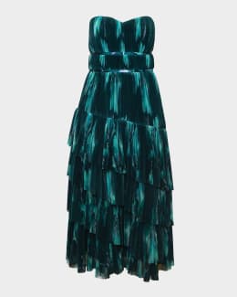 staud cassie dress garden green STAUD, Cassie Dress in Lemon Custard, Size 0 main image 1