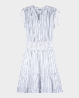 Rails Fawn Embroidered Midi Dress