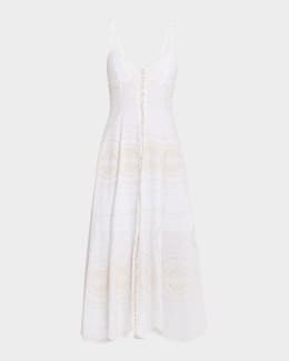 Rails Fawn Embroidered Midi Dress