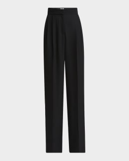 MAXMARAパンツPOLONIA関税込み Max Mara Polonia Sailor Wide-Leg Pants | Neiman Marcus