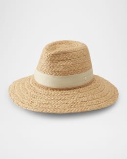 【HELEN KAMINSKI】モダンストライプ柄 バケハ！Arlo Helen Kaminski Arlo Striped Cotton Twill Bucket Hat | Neiman