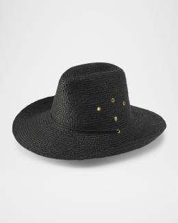 Helen Kaminski Darya Raffia Straw Sun Hat | Neiman Marcus display picture 1