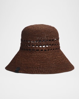【UGG】★ハット★ Women's Atherson Embroidered Hat UGG Atherson Embroidered Shearling Hat | Neiman Marcus
