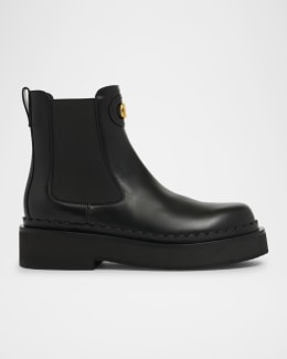 ショートブーツ・ブーティ Salvatore Ferragamo Black Leather Tia Ankle Boots Ferragamo Black Leather Tia Ankle Boots | italist