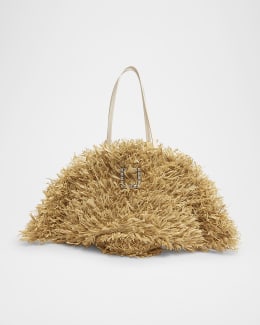 【CHLOE】Large Horse Medal Basket メダルバスケット Chloe Large Horse Medal Basket Tote Bag in Paper and Leather