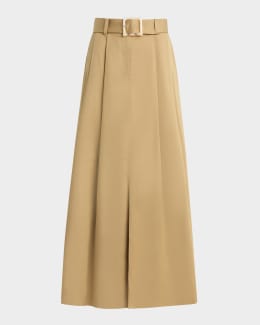 【海外限定】REISSスカート☆Oakley Cargo Pencil Skirt With Co Reiss Oakley Belted Gabardine Cargo Midi Skirt | Neiman Marcus