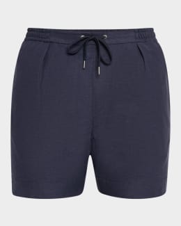 Prada Men's Mohair Wool Shorts | Neiman Marcus