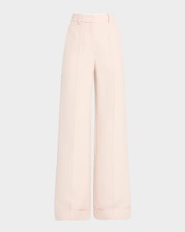Dries Van Noten Paxy Straight-Leg Cotton Pants | Neiman Marcus