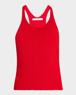 トップス YSL by Tom Ford Silk tank top Saint Laurent Silk tank top Saint Laurent