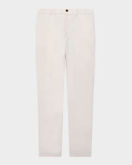 Theory Men's Zaine Straight-Leg Canvas-Stretch Carpenter