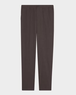 Theory Men's Zaine Precision Ponte Pants - Slim Straight Stretch Dress Pants