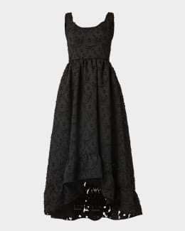 Shoshanna Elie A-Line Floral Lace Gown | Neiman Marcus