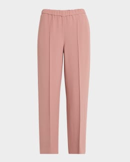 FABIANA FILIPPI Flare-Leg Plaid Trousers | Neiman Marcus