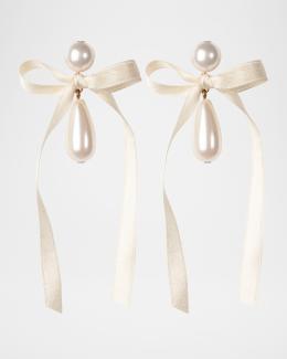 Jennifer Behr Silk Rosette Bow Barrette | Neiman Marcus display picture 3