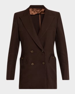 ジャケット Blaze Milano Brown wool pied de poule double-breasted blazer Blazé Milano Brown wool pied de poule double-breasted blazer