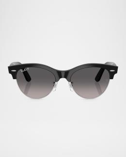 Ray-Ban RB4457D Plastic Pillow Sunglasses | Neiman Marcus display picture 1