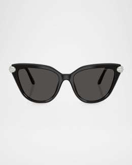 McQueen AM0516S Cat-Eye Sunglasses | Neiman Marcus